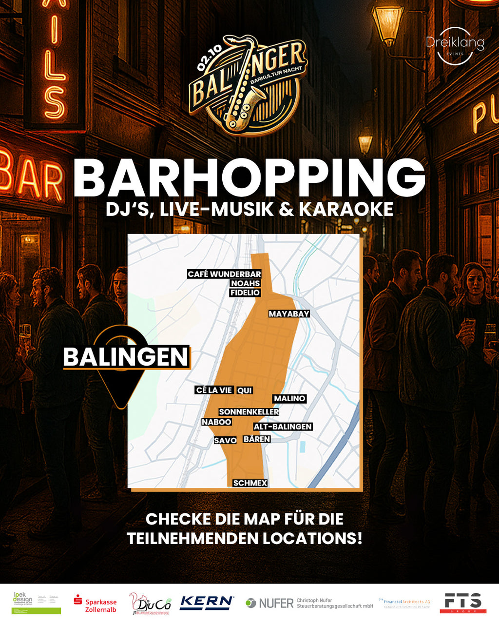 Barhopping Infos